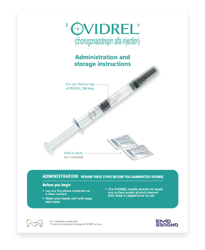 OVIDREL Syringe Injection Guide